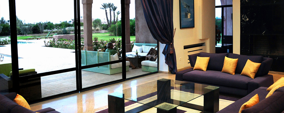 European style living room - Oasis Bab Atlas Marrakech